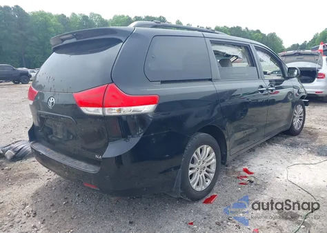 2011 Toyota Sienna Xle V6 из США, поврежденный, VIN 5TDYK3DC3BS103531